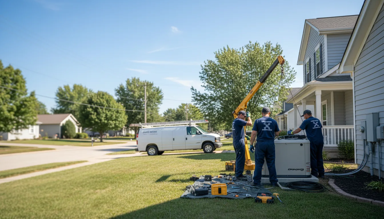Generator Installation in Eastpointe, MI near me